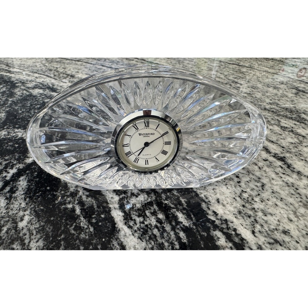 Vintage WATERFORD CRYSTAL CLOCK‎